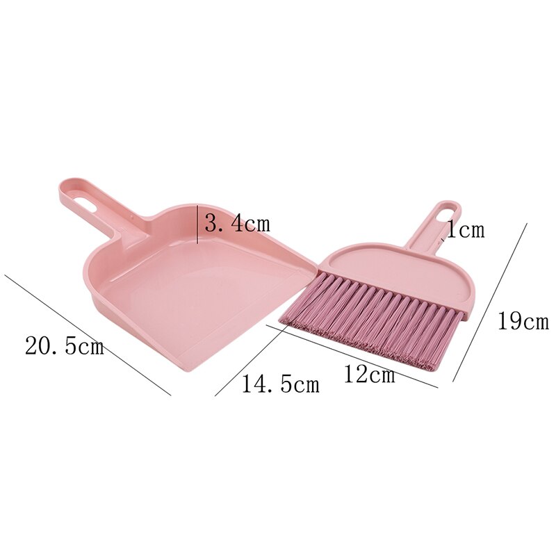 15cm Natural Vine Coir Brush - Mini Desktop Broom For Cleaning Countertops, Tea Sets, Keyboards