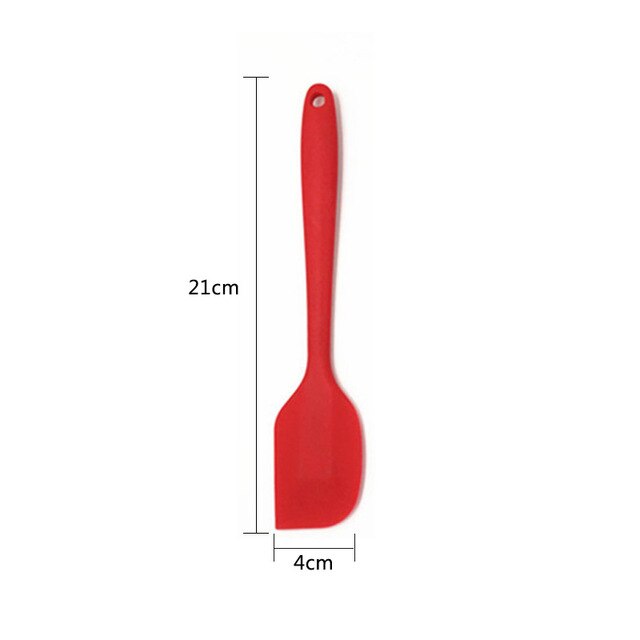 Cake tools Silicone Cream Butter Cake Spatula Mixing Batter Scraper Brush Butter Mixer Cake Brushes Baking Tool Kitchenware: K