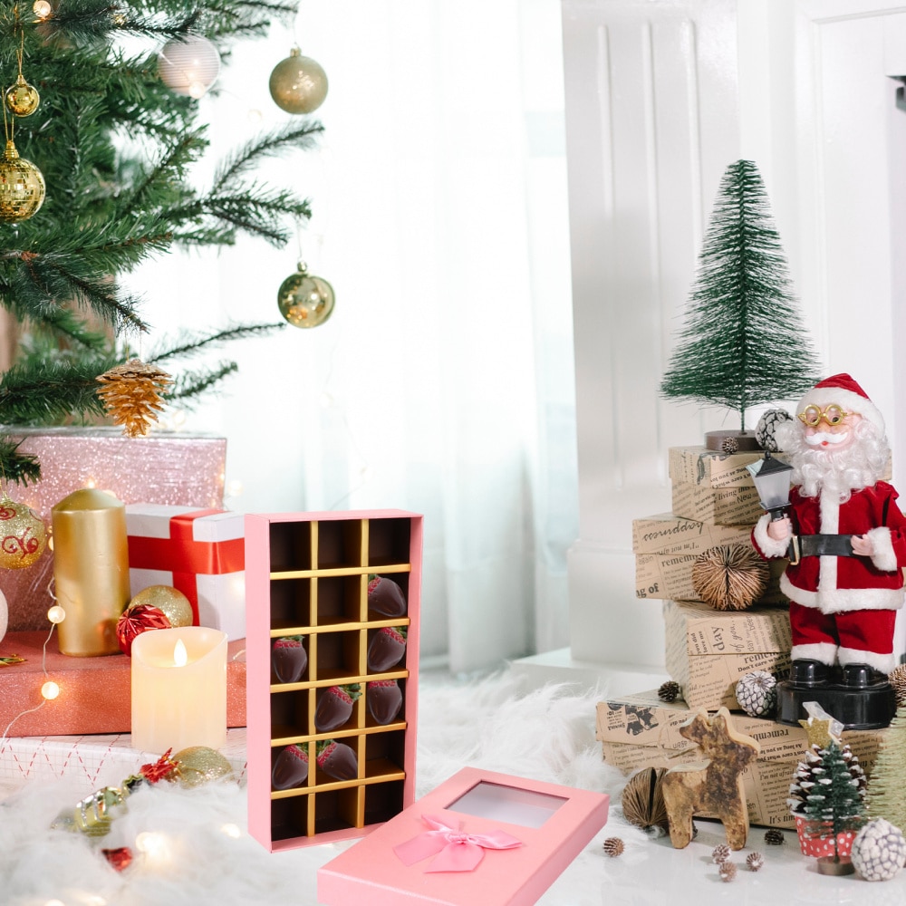 1 set Chocolate Boxes Practical Storage Container Box Birthday Boxes Valentine's Day Packing Box