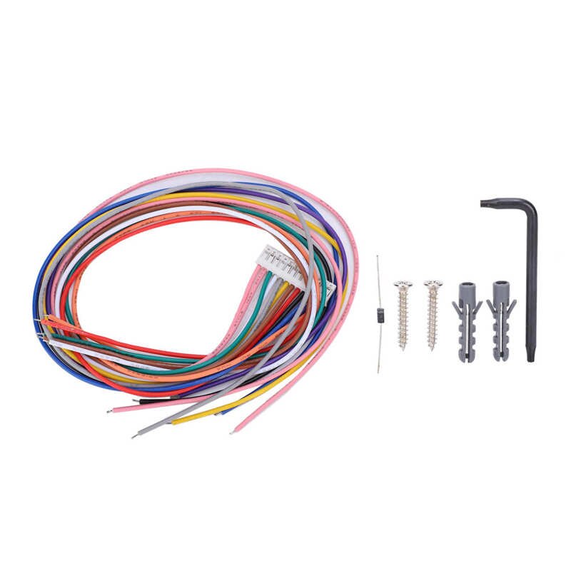 Keypad Door Entry 125KHz Access Control Password Swiping Card Wiegand26 Metal Backlight Keypad Security Entry