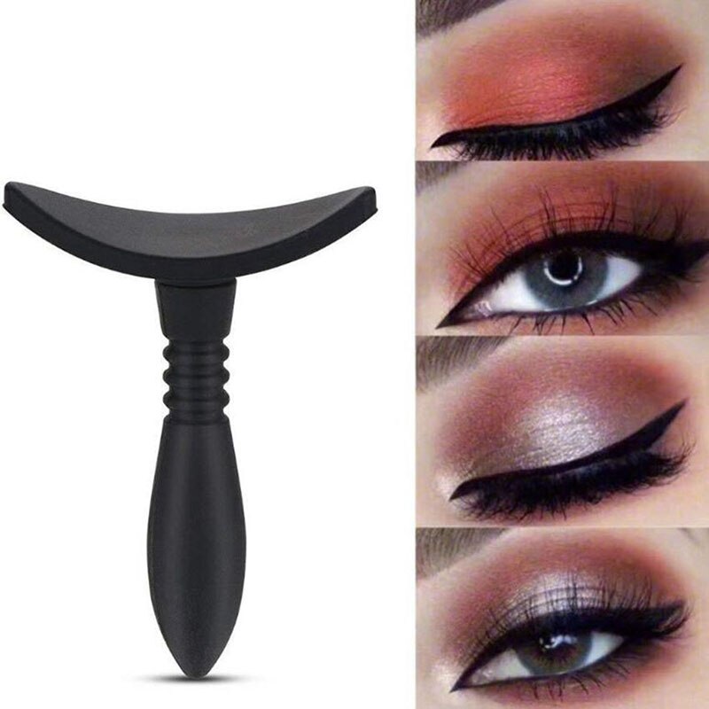 Siliconen Oogschaduw Stempel Ooglid Applicator Vrouwen Make-Up Eyeliner Stempel Handheld Oogschaduw Seal Beauty Makeup Tools