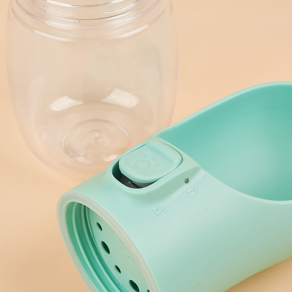 Hundewasserflasche für kleine große Hunde, Katze, tragbarer Welpenbecher, draussen-Reisen, auslaufsicher, trinkend, Deutscher Schäferhund, Heimtierbedarf