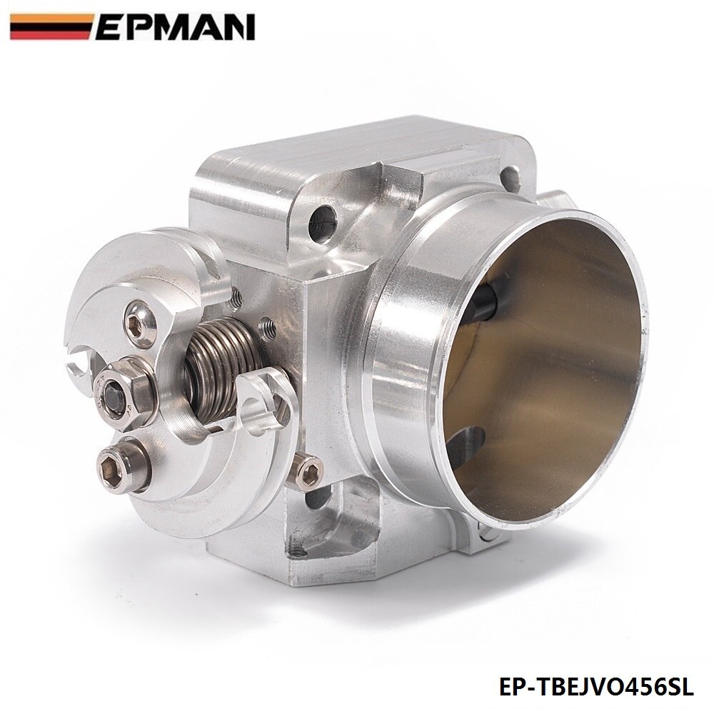 Aluminum Intake Manifold 70mm Throttle Body Performance Billet For Mitsubishi Lancer Evo 4 5 6 4g63 EP-TBEJVO456SL