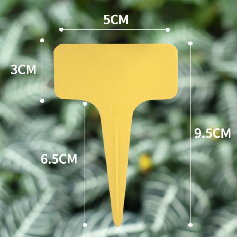 L 10cm W 5cm W stylu T etykiety roślin znaczniki roślin etykieta robić roślin etykiety ogrodowe naczynia z tworzywa sztucznego dla sadzonek 100 sztuk/partia darmowa wysyłka