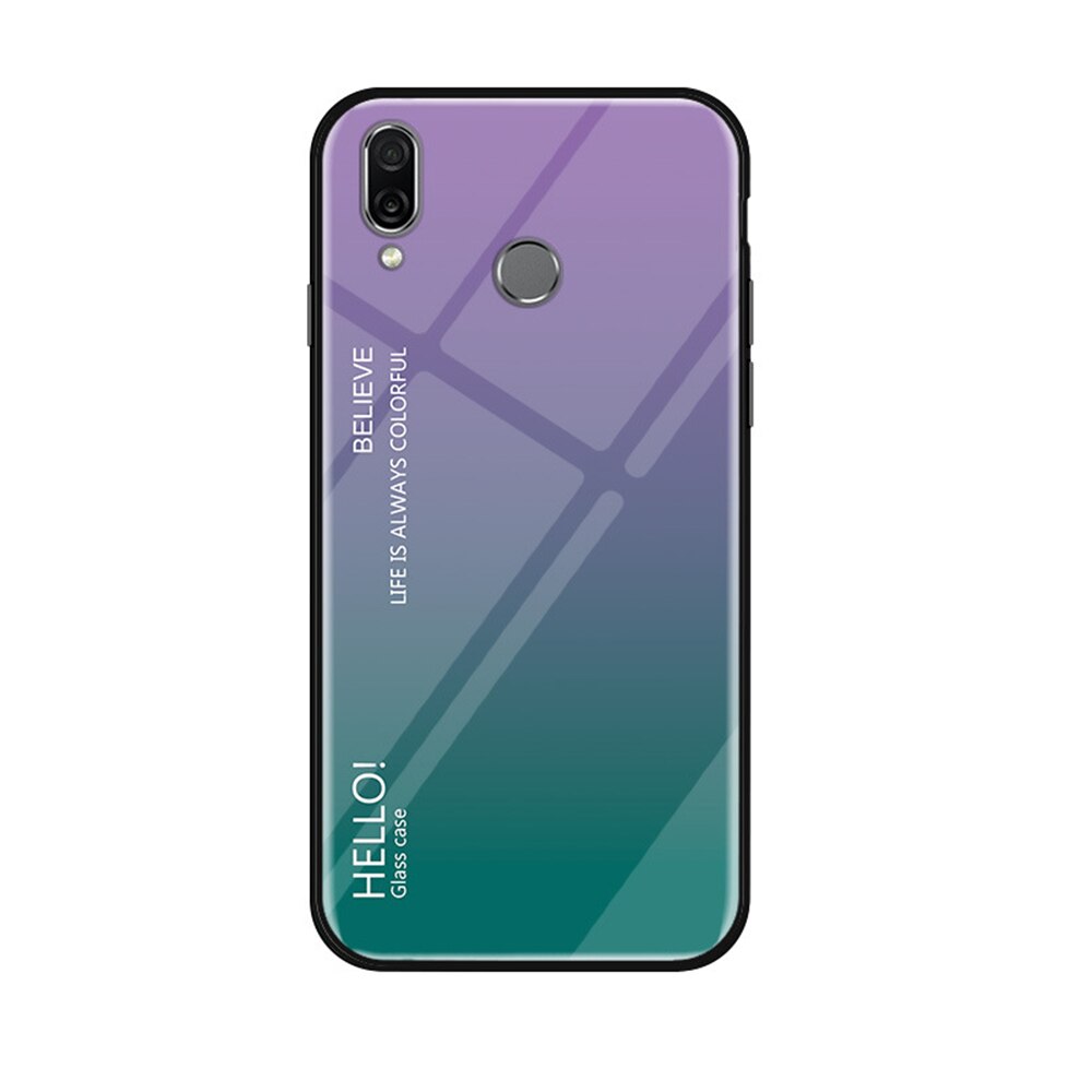 Gradienten Gehärtetem Glas fallen Für Xiao mi rot mi Hinweis 7 5 6 Profi Pocophone F1 mi 8 mi A2 lite 6X 5X A1 mi 9 SE Abdeckung Schutzhülle Fundas: B