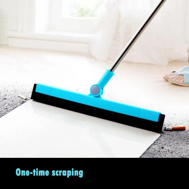 Magic Window Wiper Scraper 180 Degrees Rotatable Hand Push Mop Sweeper Broom Home Floor Windows Cleaning Tools