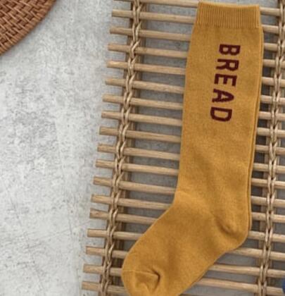 Stora barn tubstrumpor barn koreanska leopard tubstrumpor mycket pojkar flickor tubstrumpor vuxen stickade bomull långa tubstrumpor: Gul / Mer än 6t