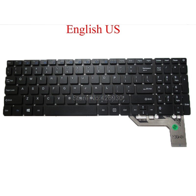 laptop nas SP GK FR być AR-FR klawiatura dla YEPO 737T6 15.6 "duma-K2988 MB3321001 hiszpańnarty grecja francuski belgia arabski francuski: English US
