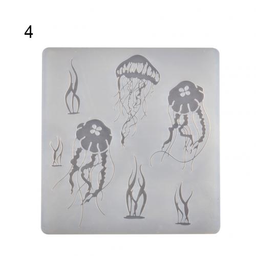 Multi-function Bookmark Mold Silicone Mould epoxy Resin Decorative Craft DIY Book Mark molds: 4
