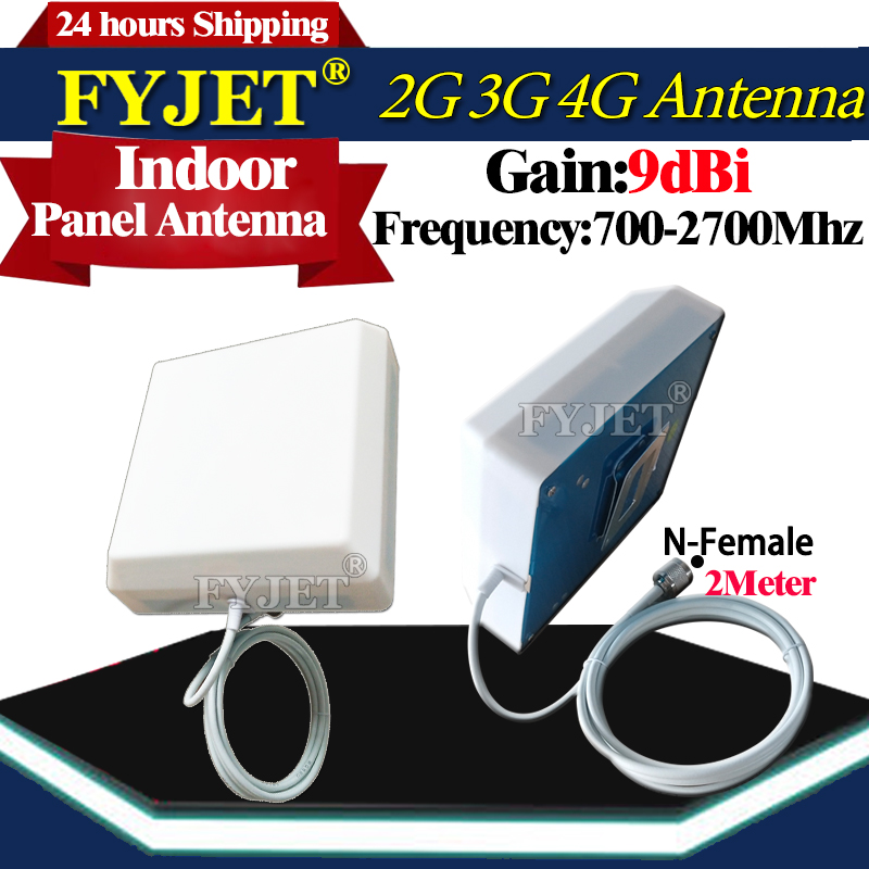 9dBi 4G Antenne draussen drinnen 700 ~ 2700mhz N-Weibliche N-Männlichen Tafel GSM Antenne Zauberstab für Modem Verstärker GSM 2g 3g 4g Signal Booster