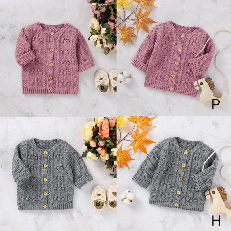 Kinderen Kids Sweater Baby Jongen Meisje Herfst Colthes Vest Solid Print Gebreide Katoenen Toevallige Bovenkleding Kleding