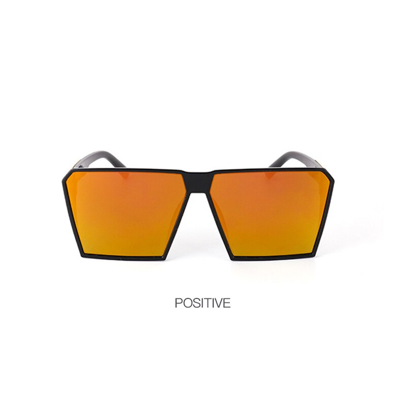 Lunettes de carrées lentilles colorées Anti-voyeur pare-soleil Sports de plein air lunettes de tendance équitation lunettes de soleil UV400
