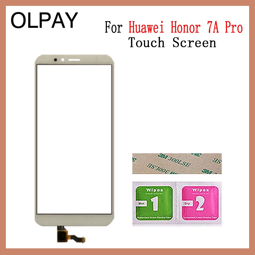 praktisch 5.7 "zoll TouchScreen Für HuaWei Honor 7A Profi AUM-L29 Touchscreen Digitizer Tafel Vorderseite Glas Objektiv Sensor: Weiß Nein Werkzeug