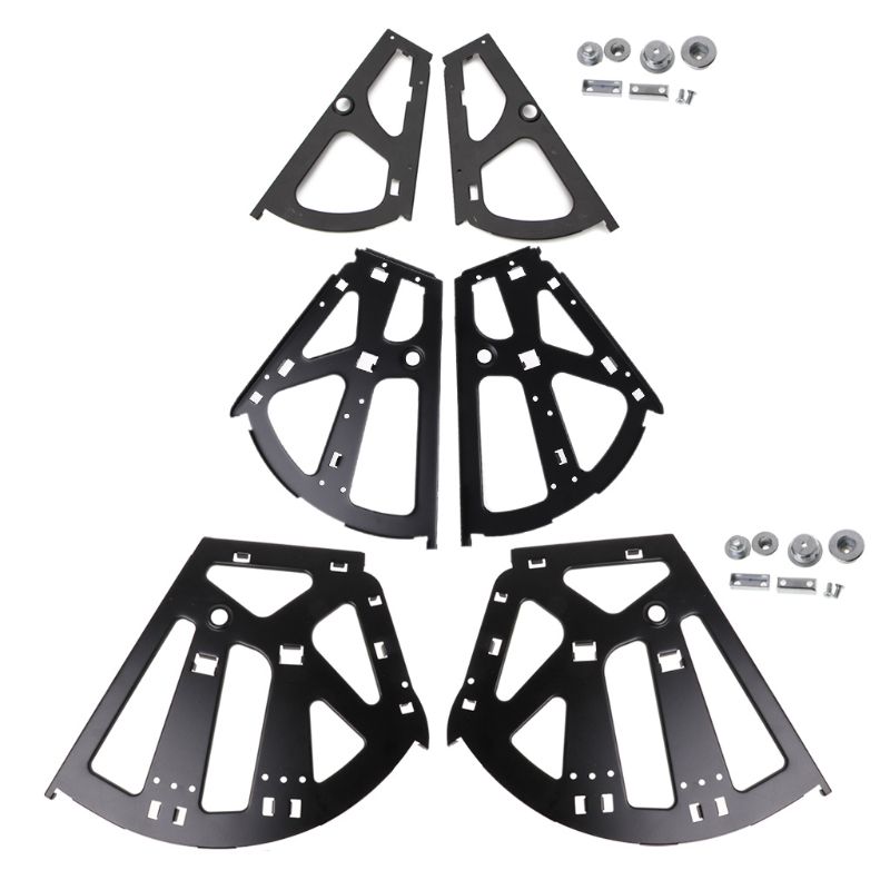 Charnière de meuble à chaussures, 1 paire, cadre rabattable, support rotatif mobile caché, raccords