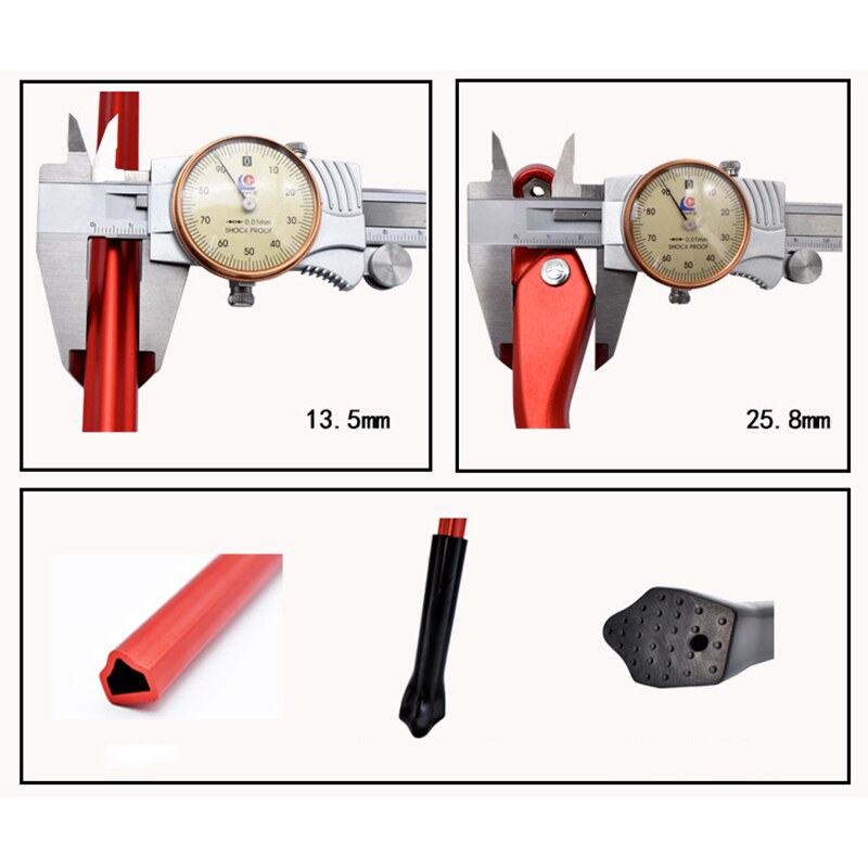Adjustable Road Bicycle Aluminum Alloy Kickstand Parking Rack Bike Support Side Kick Stand Universal Easy Fitting Cycling Parts