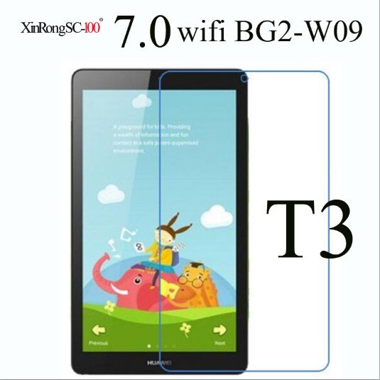 Tempered Glass Screen Protector film for Huawei Mediapad T1 T2 T3 T5 T10 T10S C5 M2 M3 M5 M6 lite 7 8 9.6 10.1 10.8 inch Tablet: 7