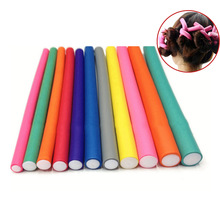 10 Pcs/Set Hair Curler Magic Air Hair Roller Curling Sticks Soft Foam Twist Flexi Rods Hair DIY Styling Tool @ME88