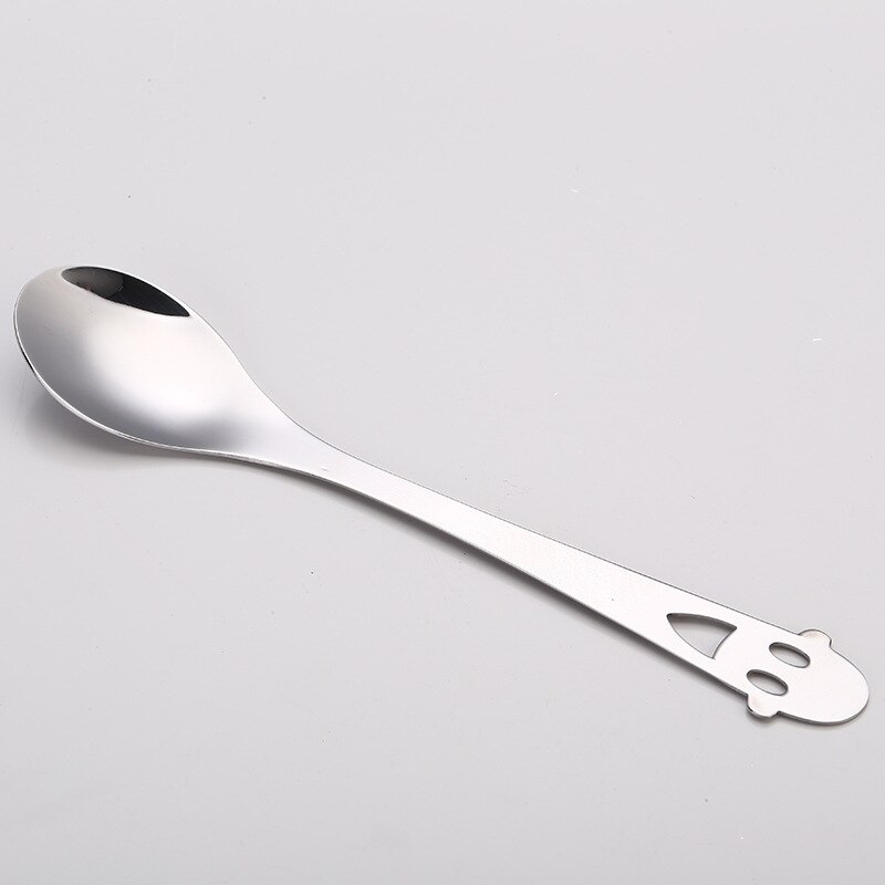 Straw Spoons with Filter Stainless Steel Stirring Coffee Spoons Teaspoon Yerba Mate Small Mini Tea Spoon Tableware Golden Black: smile spoon