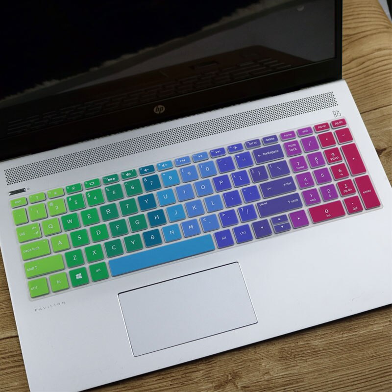 Dla HP Pavilion 15-dw serii 15-dw0008ne 15-dw0054 15-dw0035cl 15-dw0054nl dw0807nz 15 15.6 cal osłona na klawiaturę laptopa Protector: Color 1