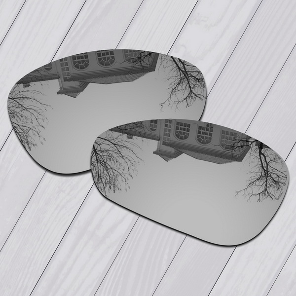 E.o.s Gepolariseerde Verbeterde Vervanging Lenzen Voor Oakley Crosshair 1.0 Zonnebril-Meerdere Keuze: Metallic Silver