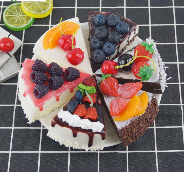 Simulation Cake 6pcs Simulation Cake Artificial food home decorati... – Grandado