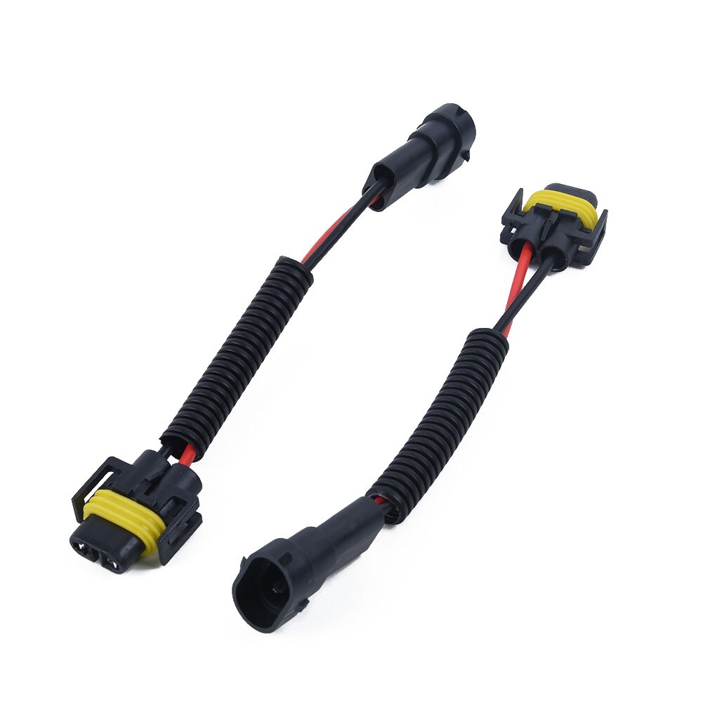 Sockets Harness Adapter Wiring Male Car Female Pair Headlights Extension