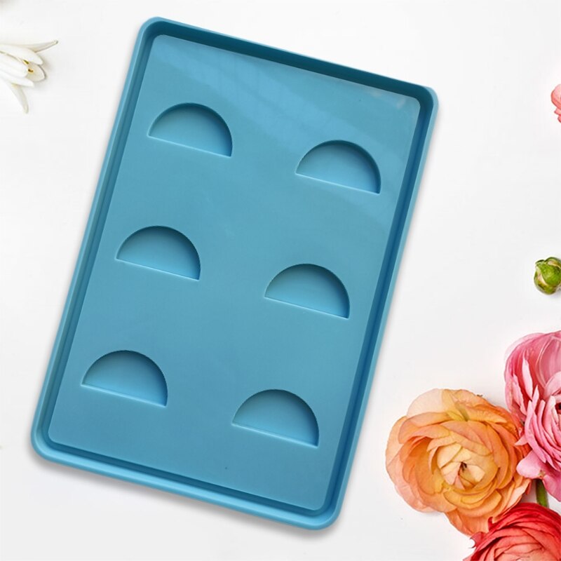 Eyelash Tray Silicone Mould DIY Handmade Crafts Jewelry Storage Box Making Epoxy Resin Mold