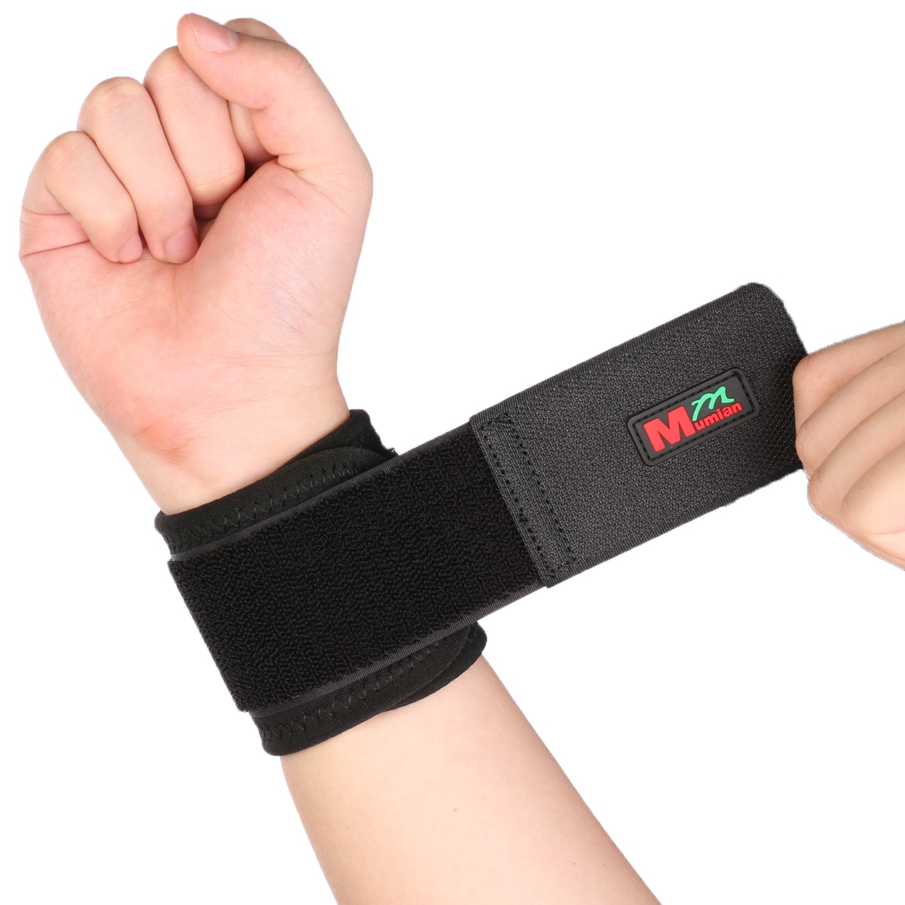 1Pcs Verstelbare Sport Polsband Wrist Brace Wrap Bandage Ondersteuning Band Gym Strap Veiligheid Sport Pols Protector Hand Bands