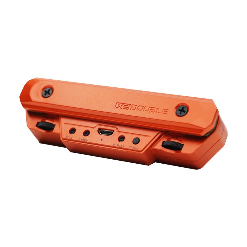 Dubbele X0 Akoestische Gitaar Pickup Preamp Systeem Voorkomen Opening Ingebouwde Lithium Batterij Voor 39-42 Inch Pick-Up Gitaar Accessoires: X0 Orange