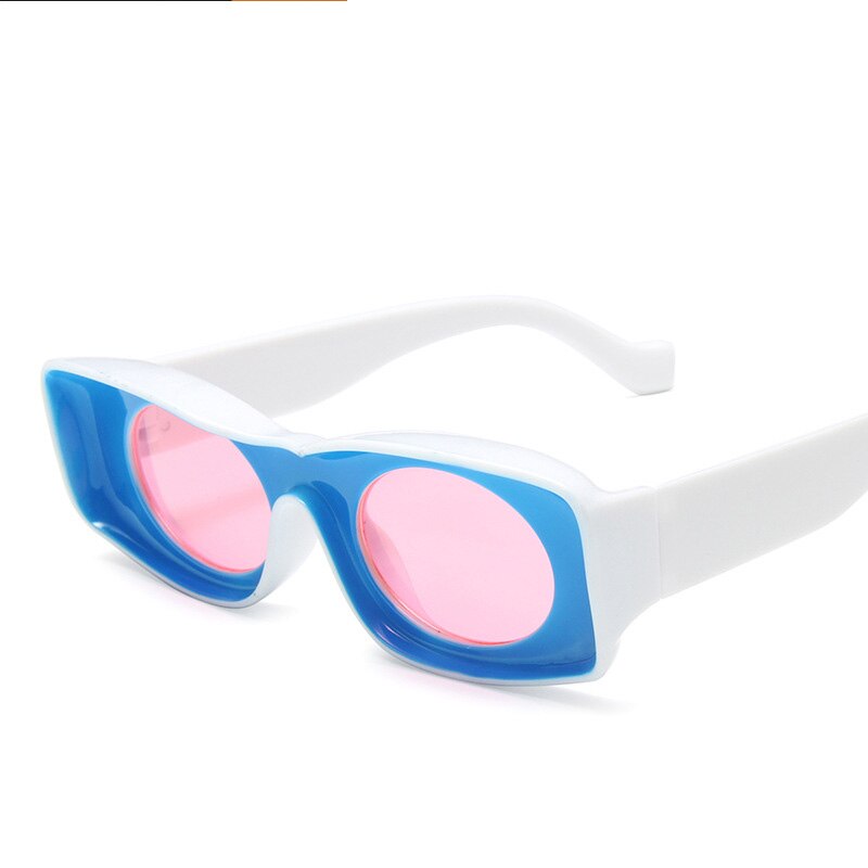 Konkav stel solbriller dreng pige universel overdreven form solbriller sjove briller  uv400