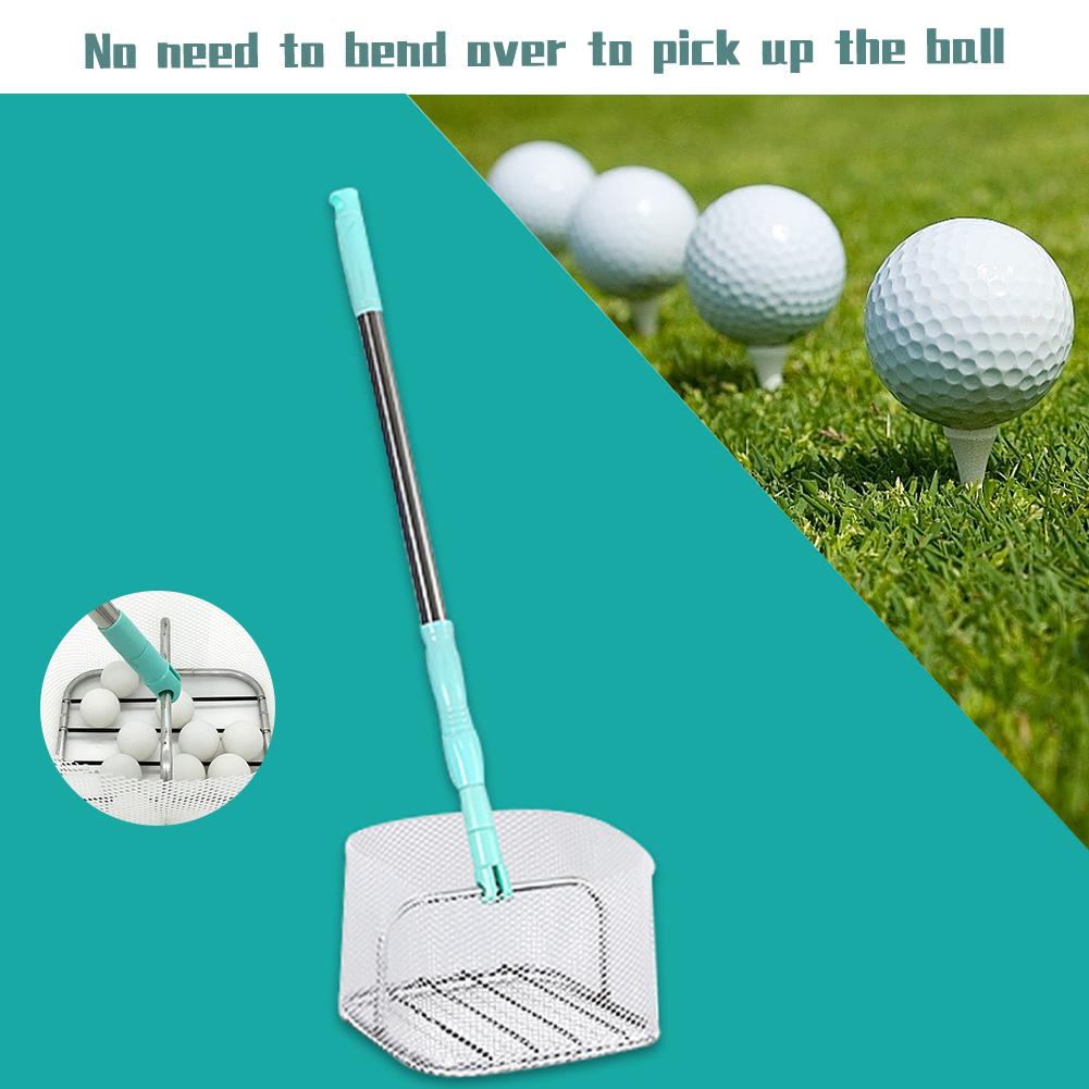 Portable Telescopic Scoop Net Table Tennis Ball Picker Net Ping Pong Ball Picking Table Tennis Accessories