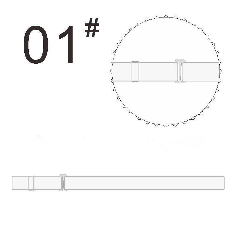 1Pcs Shirt Anti-Rimpel Band Shirt Jurk Holder Verstelbare Buurt Shirt Verblijf Beste Tuck Het Riem Non-slip Anti-Rimpel Bandjes: 2.0CM White