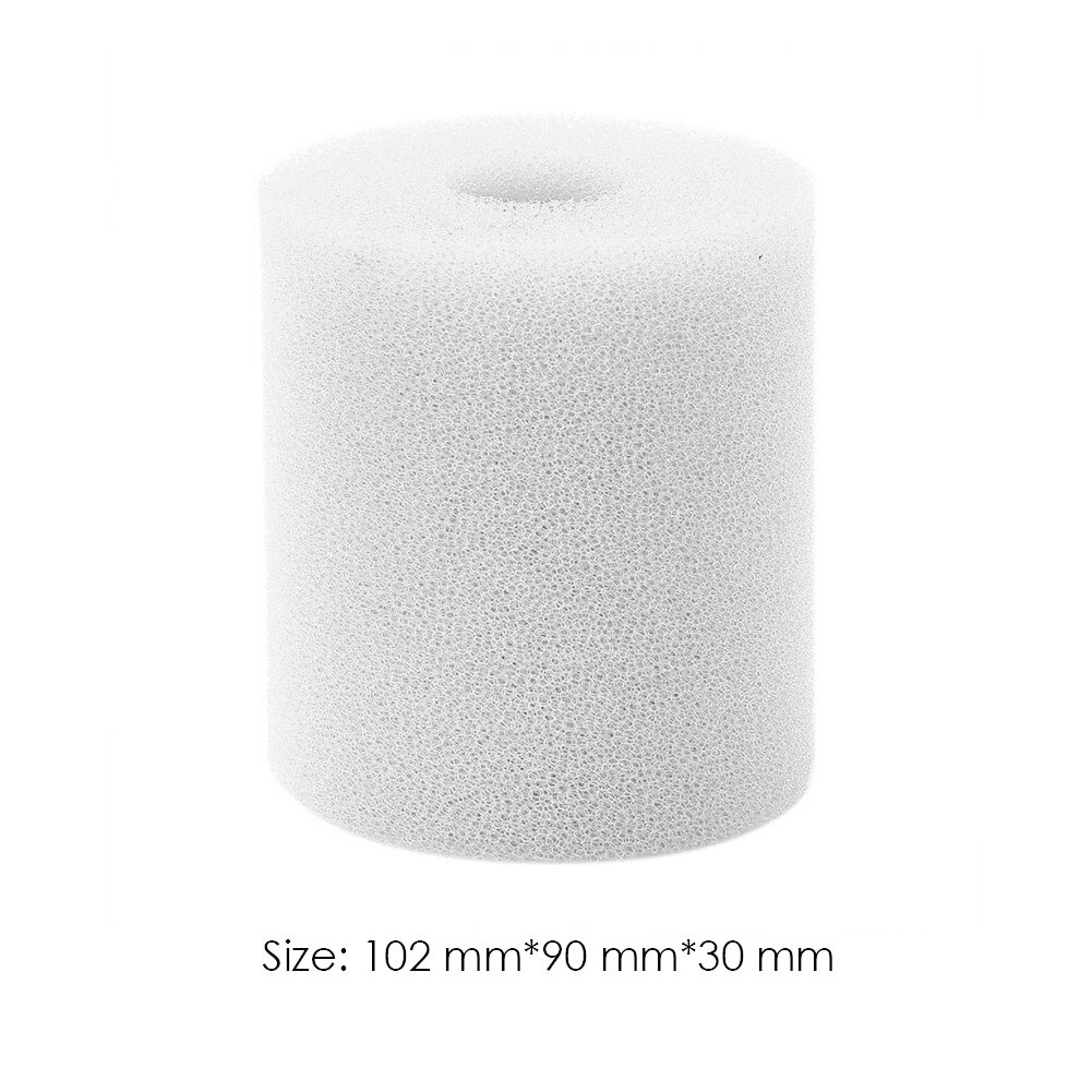 Intex B Washable Foam Filter Sponge Cartridge Swimming Pool Reusable Sponge Roll Easy Carrying Swimming Durable Parts: White B