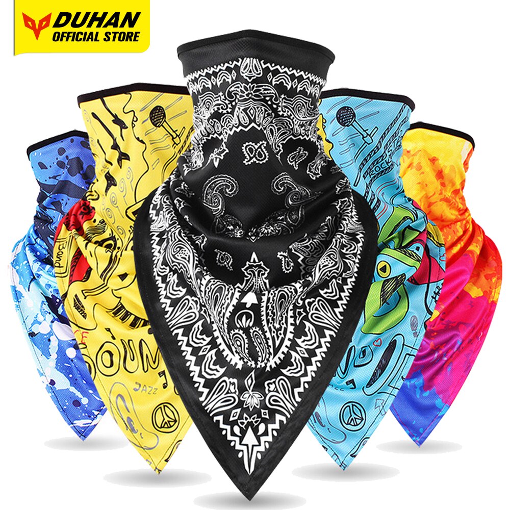 Balaclava Motorcycle Face Shield Breathable Face Mask Motorcycle Multifunctional Moto Half Mask Quick Drying Motor Sjaal