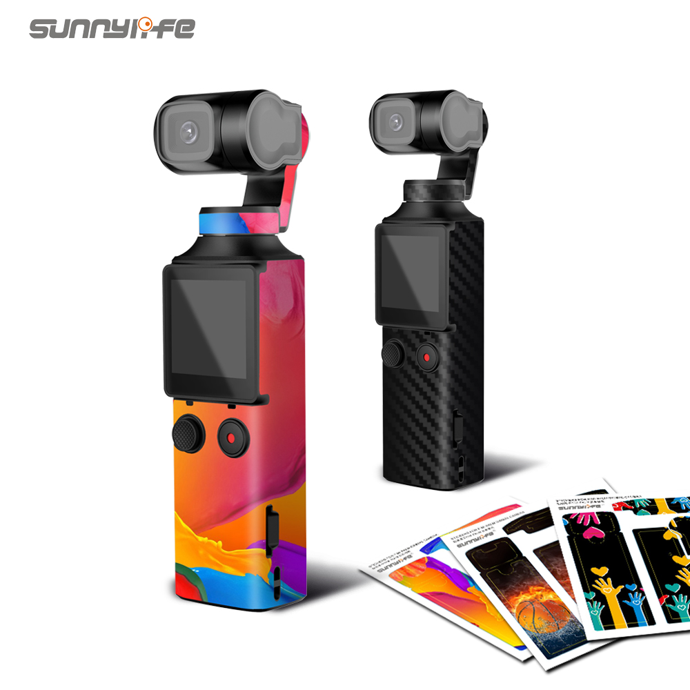 Sunnylife Pvc Beschermende Stickers Film Scratch-Proof Decals Skin Voor Fimi Palm Gimbal Camera Accessoires