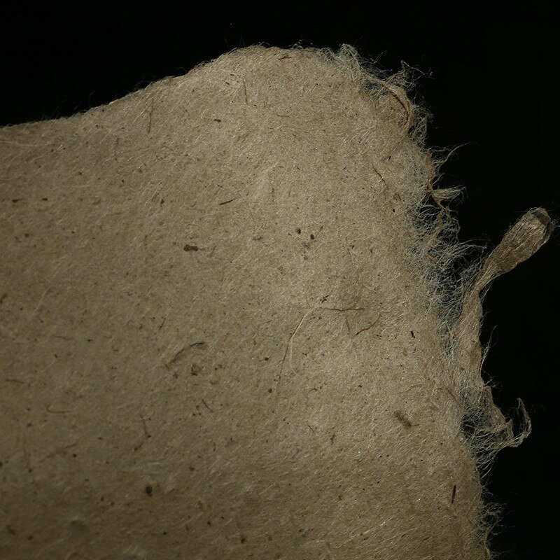 Cepillo de papel de cáñamo Chupi de fibra, caligrafía, papel Yunlong, pintura china, papel de arroz Retro antiguo, papel de exposición