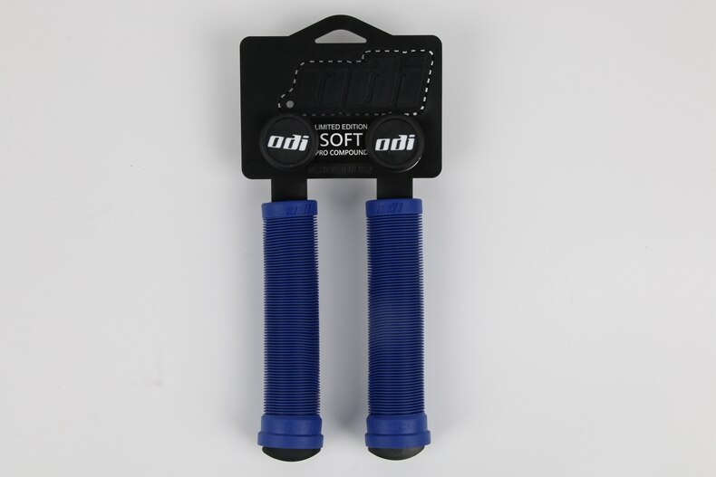 ODI Bicycle Handlebar Grips Silica Gel Handlebar Grip Non-slip Shock-absorbing Handlebar Cover XC / AM Downhill Folding Bike: BLUE MIST