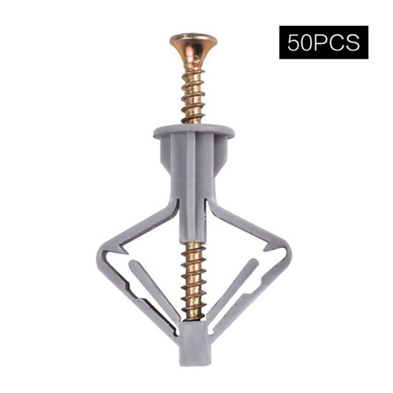 Hollow Wall Anchors Plasterboard Plugs &amp; Screws Aircraft/Butterfly Expansion Anchors Bolts Frame Fixings Expansion Tube: 1