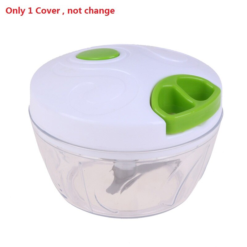 Manual Vegetable Fruit Chopper Cutter Processor Chopper Garlic Cutter Food Fruit Twist Shredder Meat Crusher Kitchen Accessories: B Height 90mm