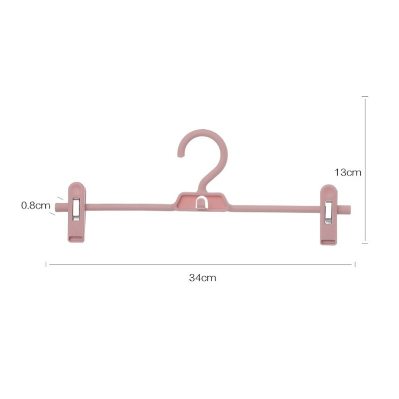 Colgadores retráctiles creativos de apilamiento para ropa para adultos, colgador de pared, carpeta de pantalones de plástico, colgador de ropa, sujetador de 34x14x2,8 CM