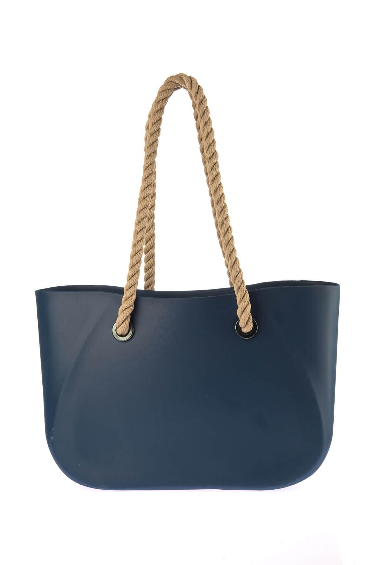 Perle sac à main femme bleu foncé 120130000908