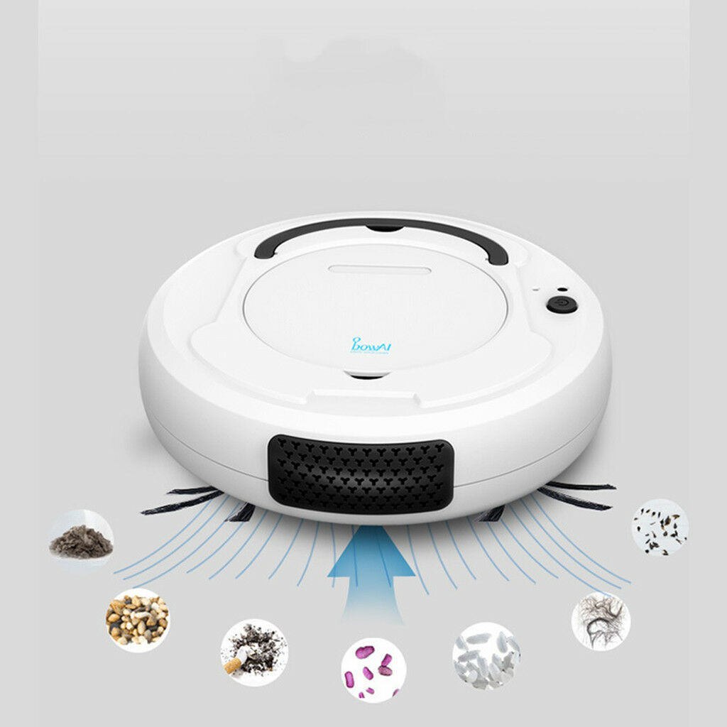 1800Pa Robot Vacuum Cleaner Multifunctional Smart Floor Sweeper , 3-In-1 Auto Rechargeable Dry Wet Sweeping Cleaner for Home
