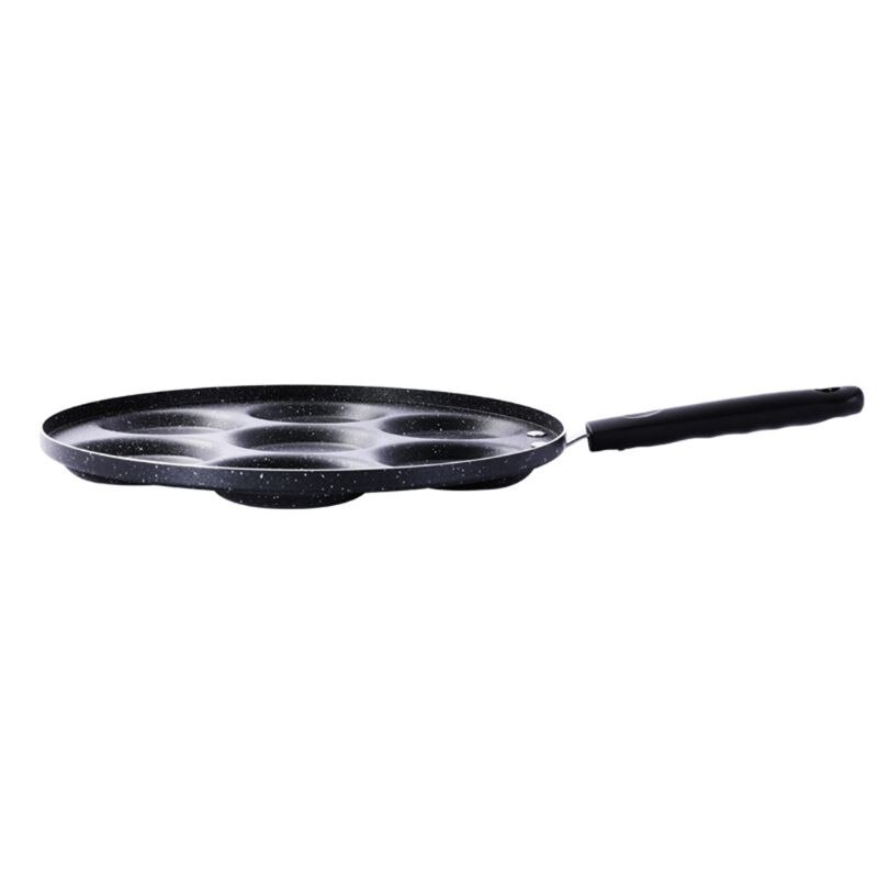 7 Gaten Eieren Frituren Pot Omelet Pan Non-stick Ei Pannenkoek Steak Omelet Pannen Keuken Koken Ontbijt Maker