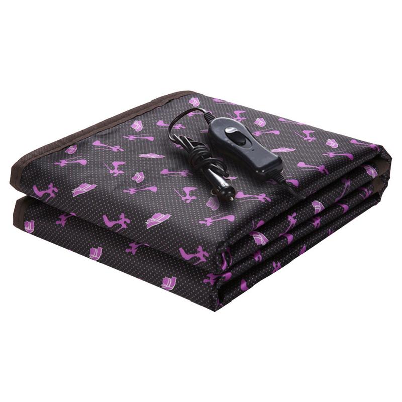 150 x 60cm bil elektrisk tæppe bil med cigarettænder bil smuds slidstærk sovemadras 24v