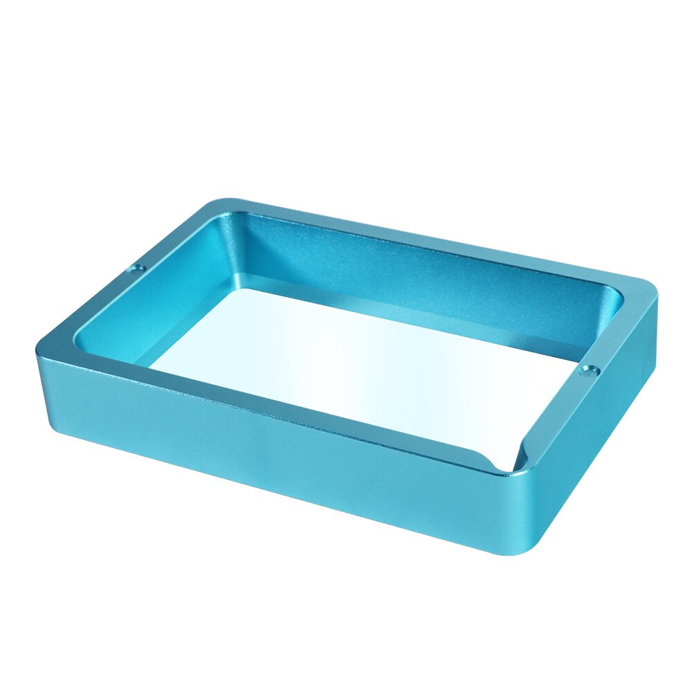 ANYCUBIC Material Rack For 3D Printer Anodized Aluminium Resin Vat For Photon FEP Film and Steel Ring Installed Fully Metal
