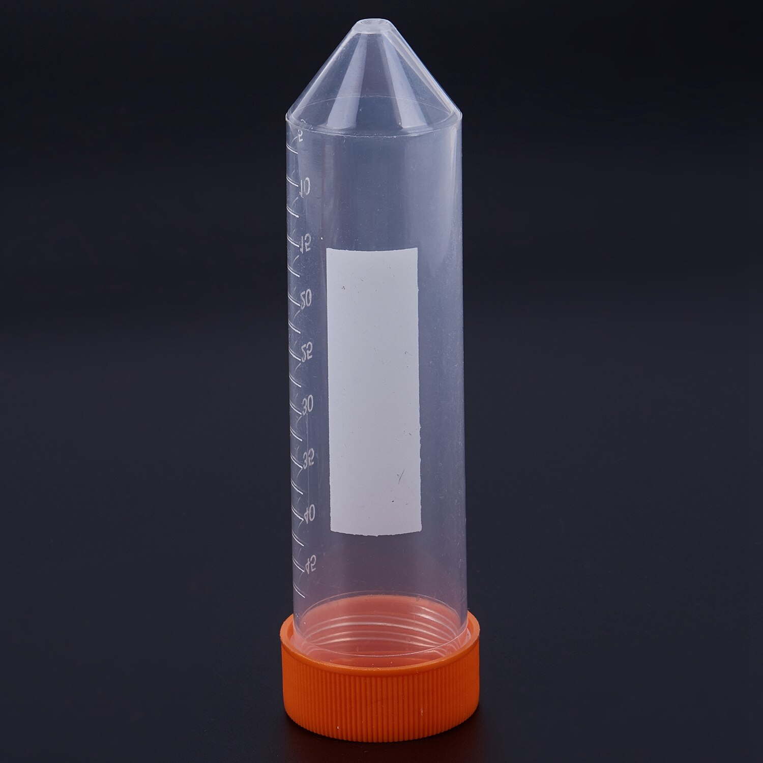 20 Pcs 50ml Conical Bottom Plastic Graduated Centrifuge Tube with Screw Cap