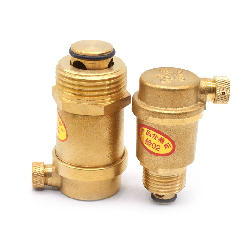 copper automatic exhaust valve outlet Heating vent valve Air release valve DN15 DN20 DN25