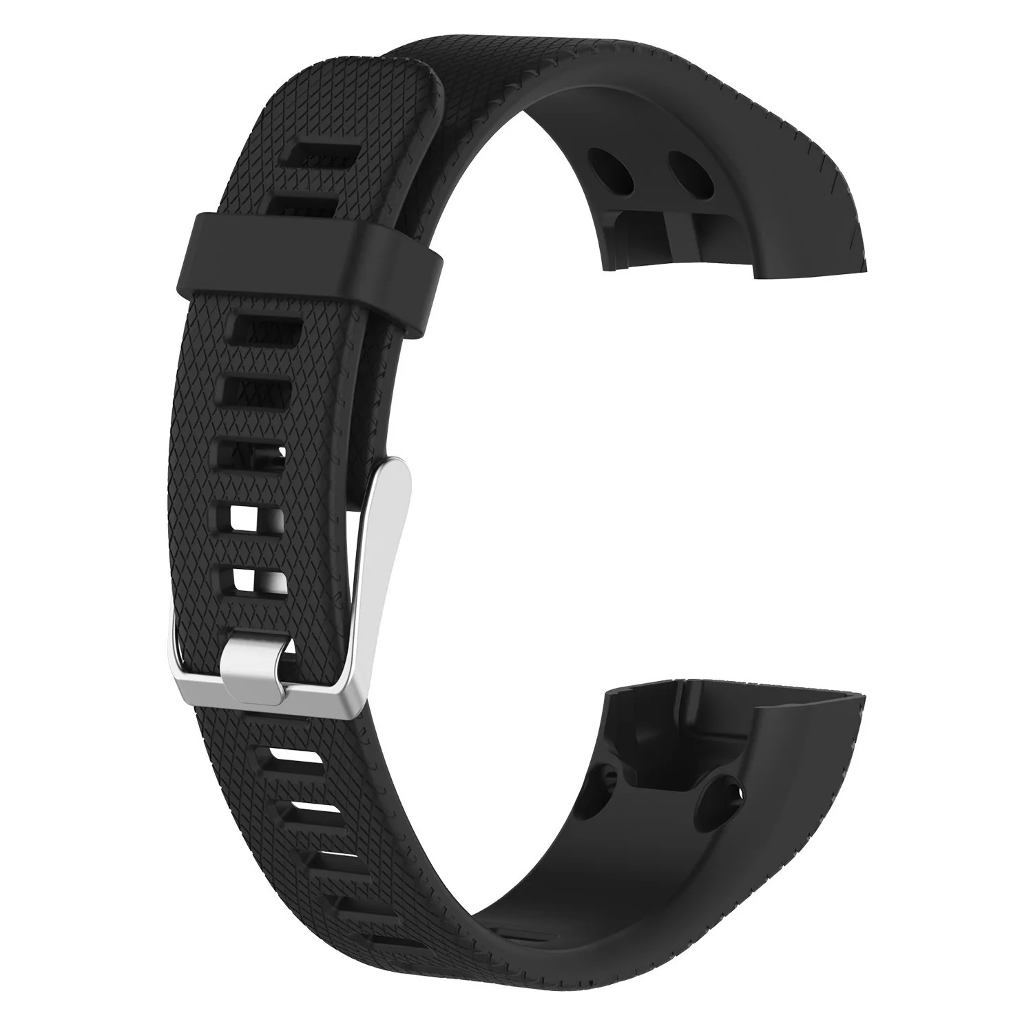 Garmin Vivosmart HR+ Plus Ersatzarmband, kompatibel mit sich nähern X10/X40 Armbinde, Offroad-Ausrügestochen, langlebig und praktisch: Schwarz