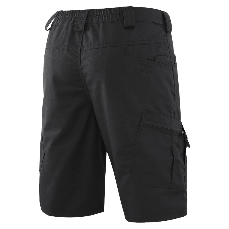 draussen kurze Hose männer Sommer Wandern kurze Hose Multi-Tasche Sport Radfahren Ausbildung Werkzeug kurze Hose Schwarz M