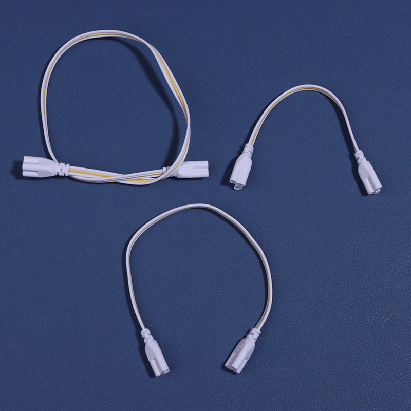 Câble de connecteur de tube LED flexible à double extrémité, 3 broches, T4 T5 T8, rallonge pour ampoule à tube LED intégré, 5 pièces